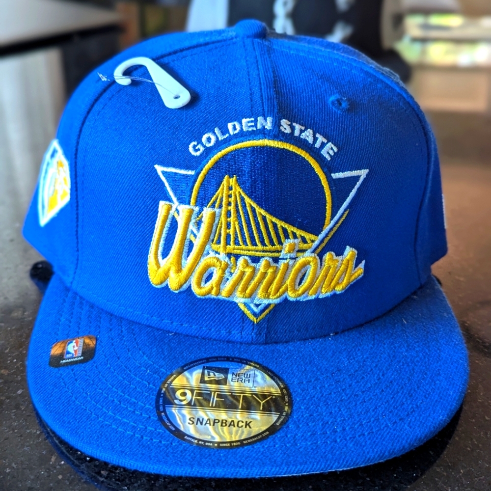 New Era Blue and Black Snapback Cap